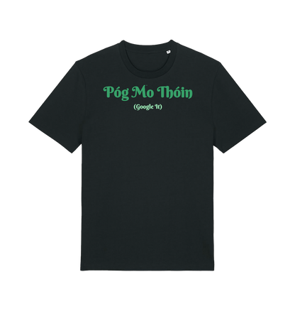 Black Printed T-shirt Front