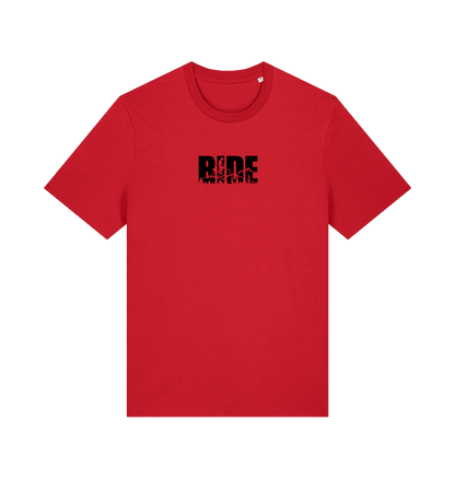 Red Printed T-shirt Front