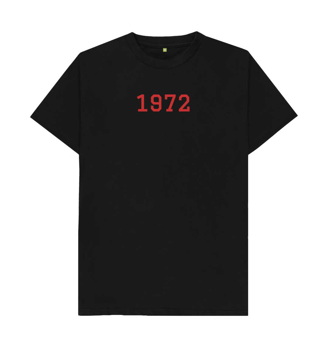 Black Printed T-shirt Front