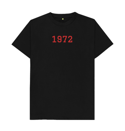 Black Printed T-shirt Front