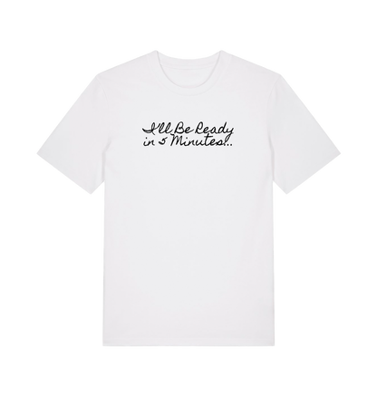 White Printed T-shirt Front