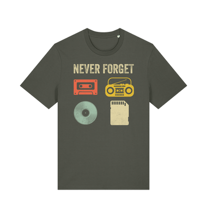 Khaki Printed T-shirt Front