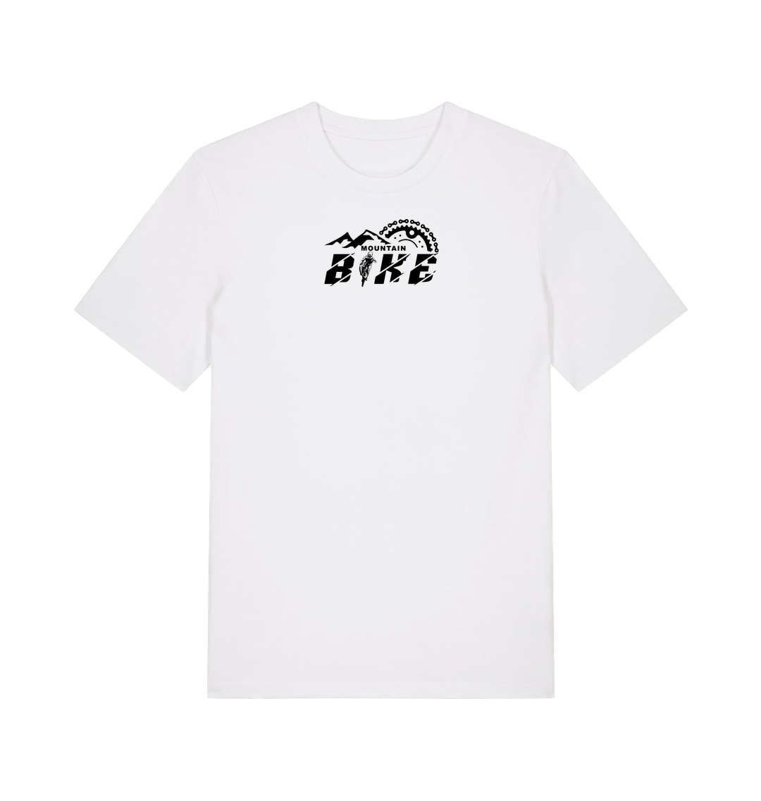 White Printed T-shirt Front