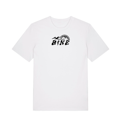 White Printed T-shirt Front