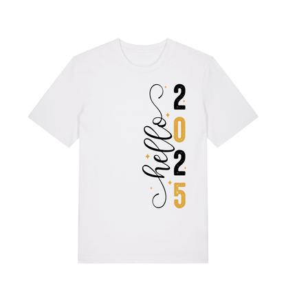 White Printed T-shirt Front