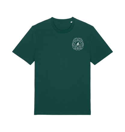 Glazed Green Printed T-shirt Front