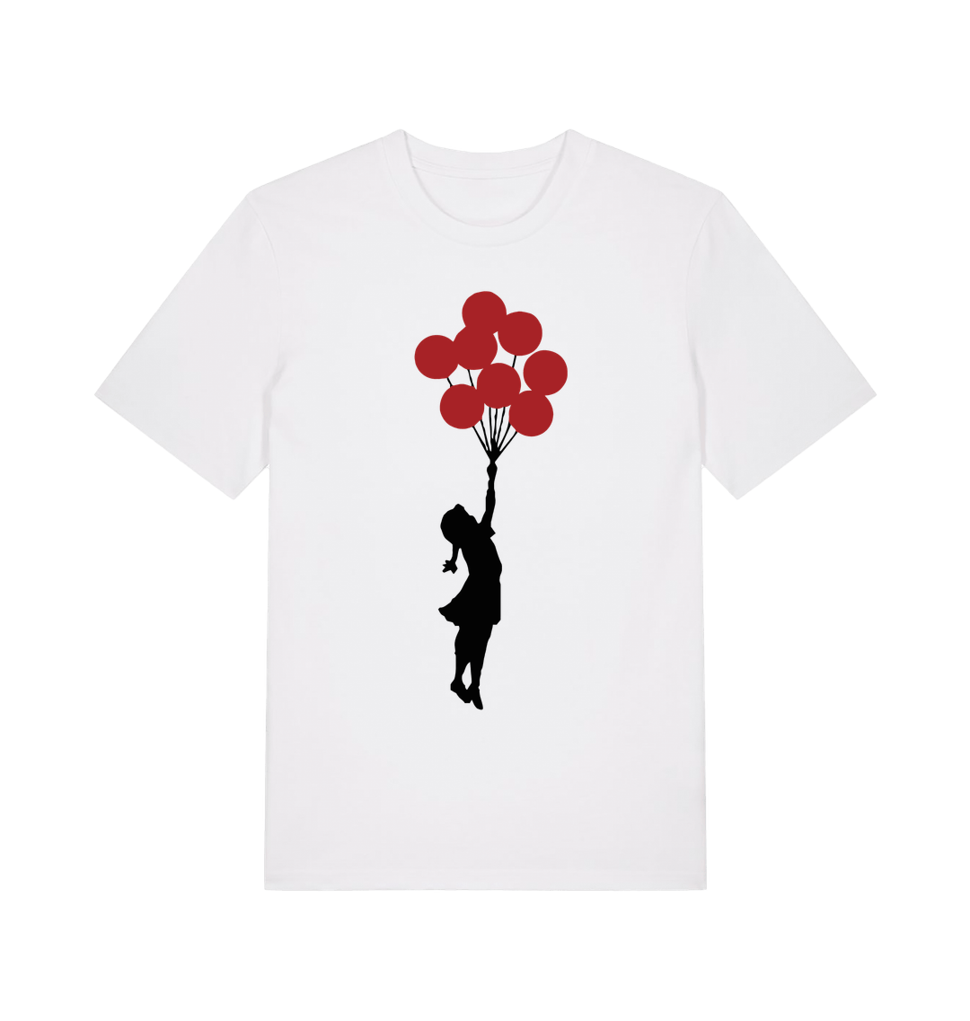 White Printed T-shirt Front