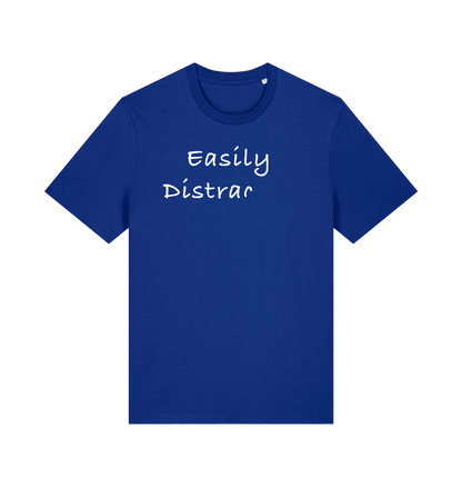 Worker Blue Printed T-shirt Front