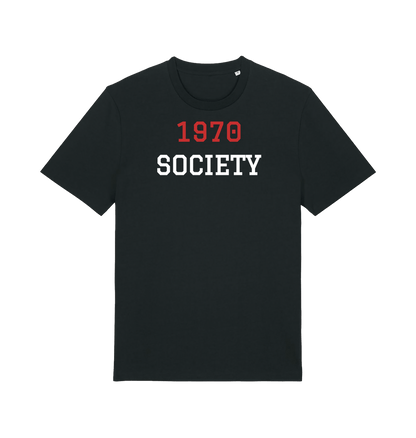 Black Printed T-shirt Front
