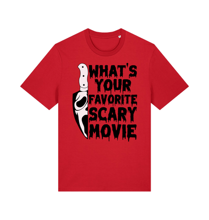 Red Printed T-shirt Front