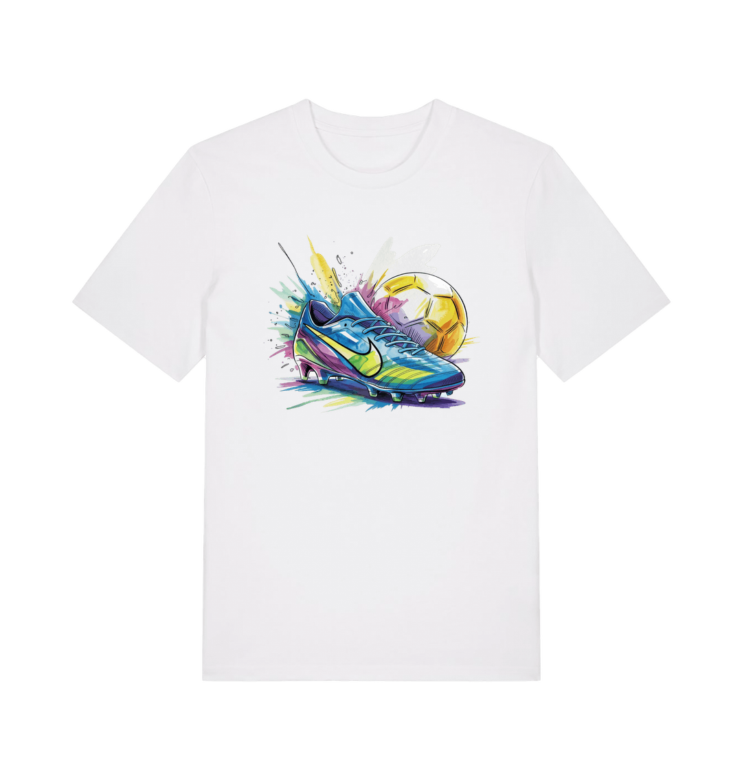 White Printed T-shirt Front