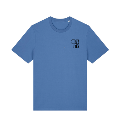 Bright Blue Printed T-shirt Front