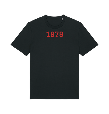 Black Printed T-shirt Front
