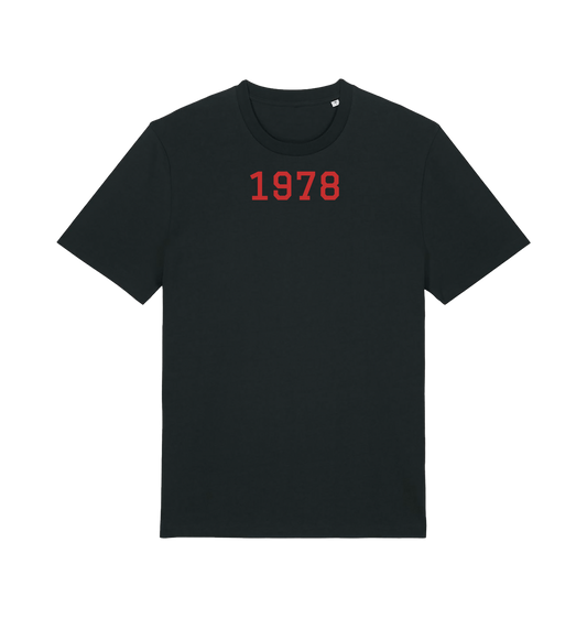 Black Printed T-shirt Front