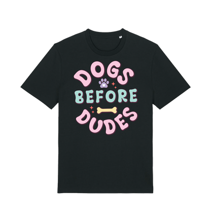 Black Printed T-shirt Front