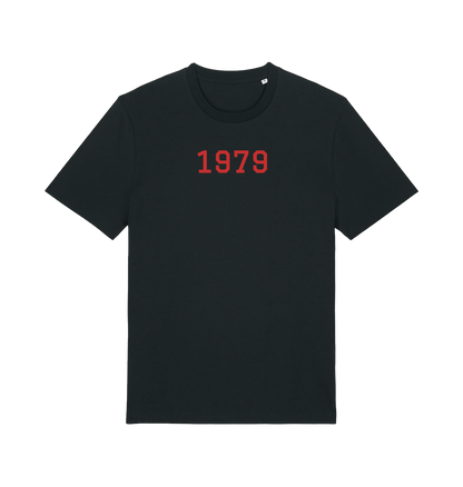 Black Printed T-shirt Front