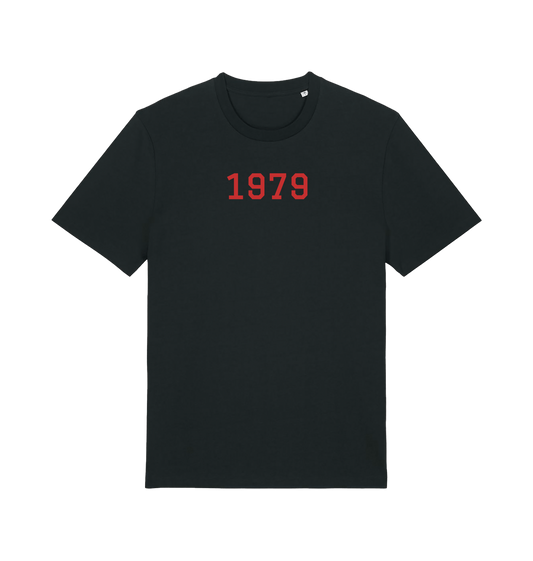 Black Printed T-shirt Front