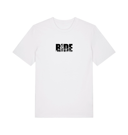 White Printed T-shirt Front