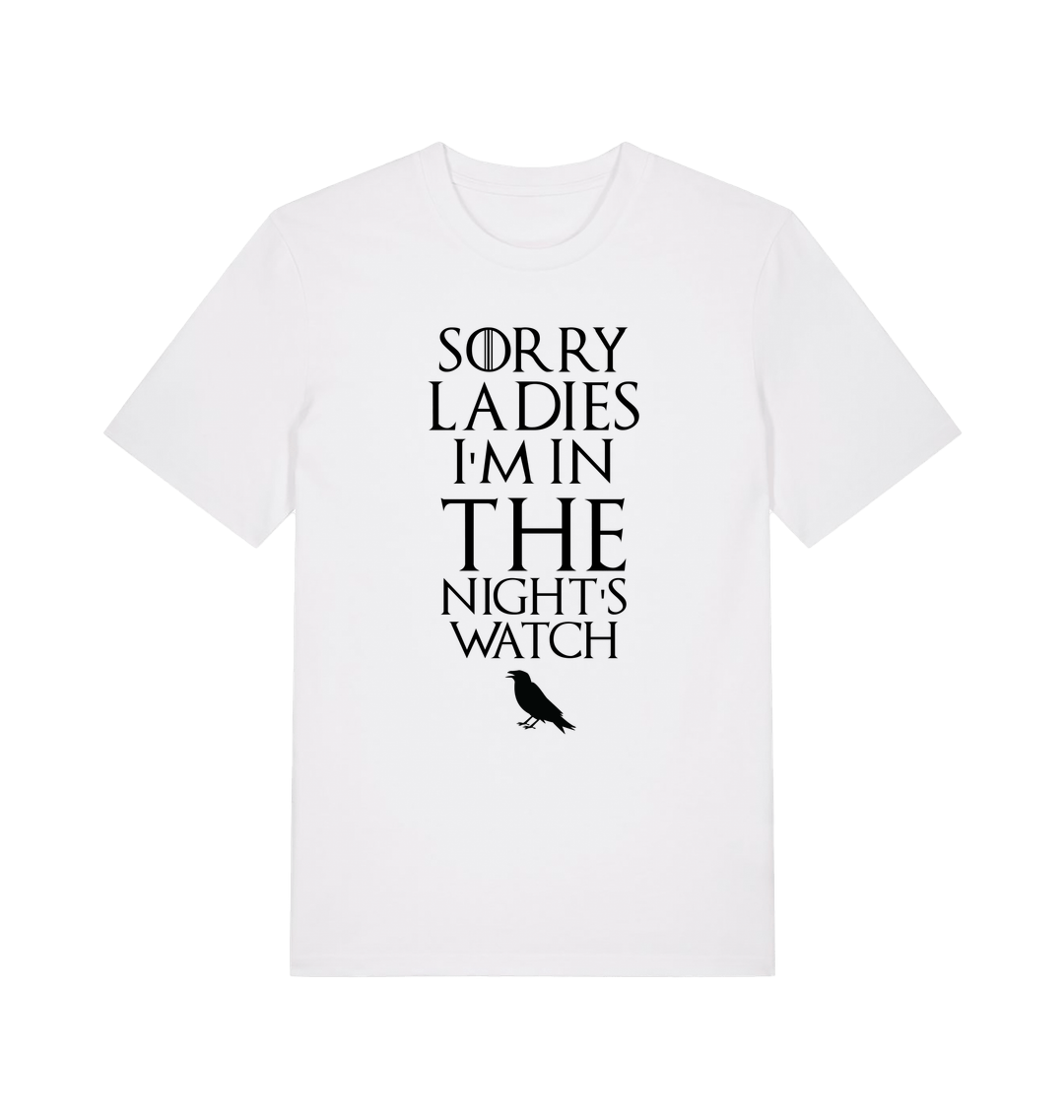 White Printed T-shirt Front