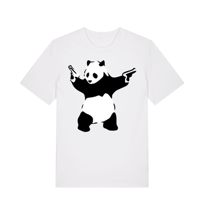 White Printed T-shirt Front
