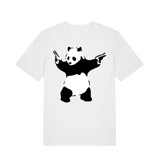 White Printed T-shirt Front