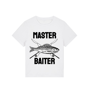 White Printed T-shirt Front