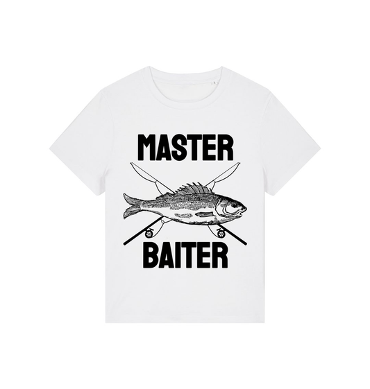 White Printed T-shirt Front
