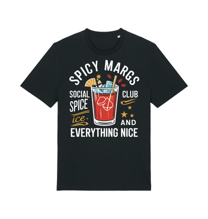 Black Printed T-shirt Front