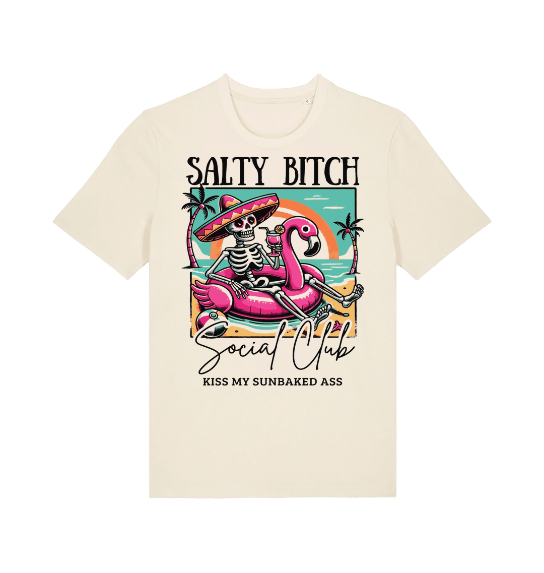 Natural Raw Printed T-shirt Front