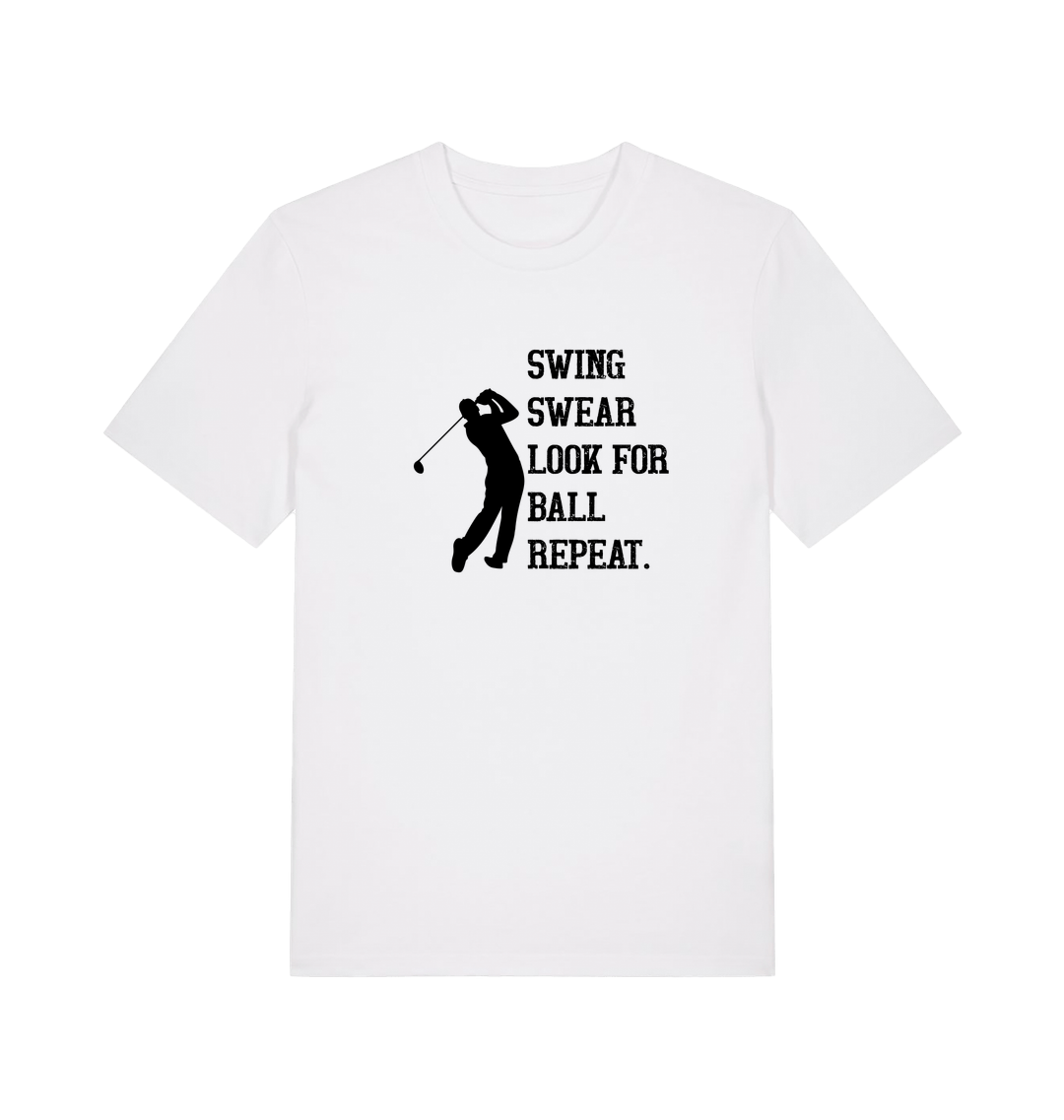 White Printed T-shirt Front