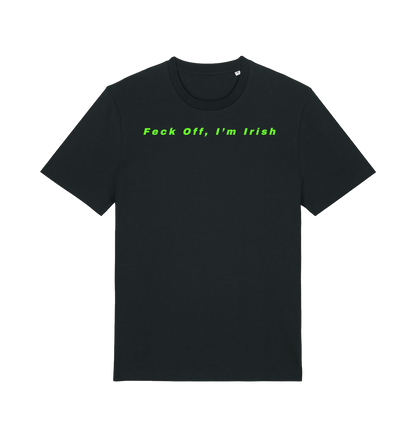 Black Printed T-shirt Front