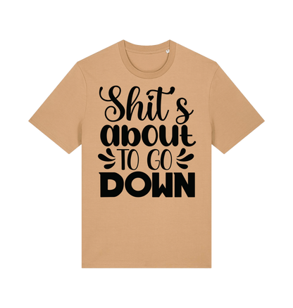 Latte Printed T-shirt Front