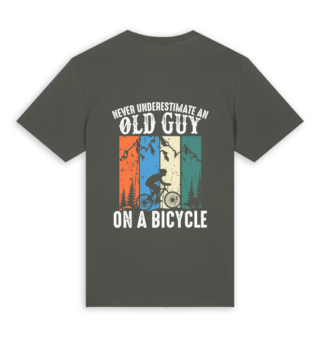 Khaki Printed T-shirt Back