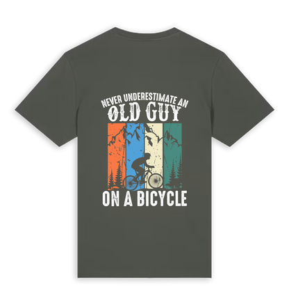 Khaki Printed T-shirt Back