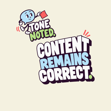 TONE NOTED. CONTENT REMAINS CORRECT. funny rude workplace T-shirt artwork