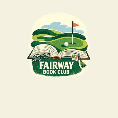 FAIRWAY BOOK CLUB funny golf T-shirt artwork