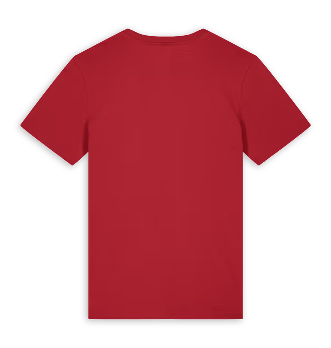 Red Printed T-shirt Front