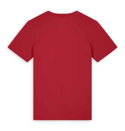 Red Printed T-shirt Front